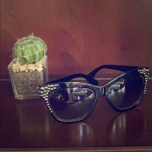 Rhinestone sunglasses